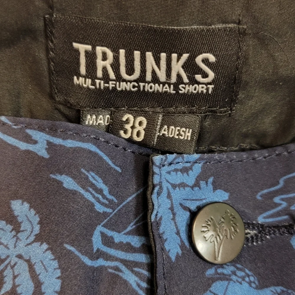 Trunks Mens Multifunctional Swim Board Shorts Marine Life Sailboat Size‎ 36
